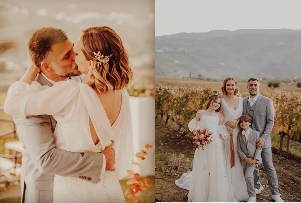 Fernanda Rodrigues se casou com Raoni Carneiro depois de 15 anos de união por Reprodução/Instagram