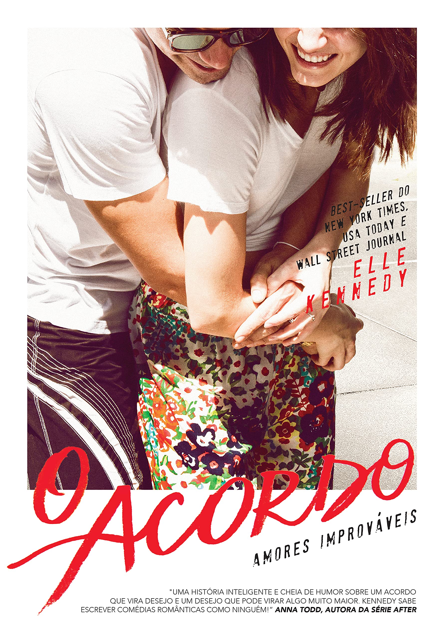 O acordo: amores improváveis, de Elle Kennedy (Paralela). O jogador de hóquei Garrett Graham e a estudante Hannah Wells, que fazem um acordo inusitado: ela o ajuda com as notas em Ética, e ele a ajuda a dar ciúmes no garoto por quem ela é apaixonada.  por Divulgação