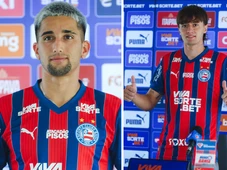 Imagem - Com sonho de Copa, dupla de gringos são apresentados oficialmente pelo Bahia