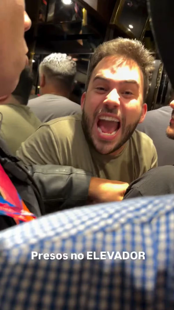 Ana Castela ficou presa em elevador de navio por Reprodução/Instagram