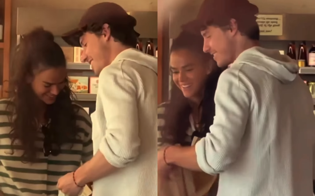 Bruna Marquezine e Shawn Mendes em Los Angeles por Reprodução/Instagram