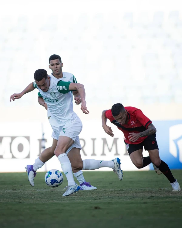 Diogo Silva pelo sub-20 do Palmeiras por Reprodução/Instagram