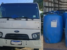 Imagem - Carga de 3,5 toneladas de ácido roubada de indústria é localizada na Bahia