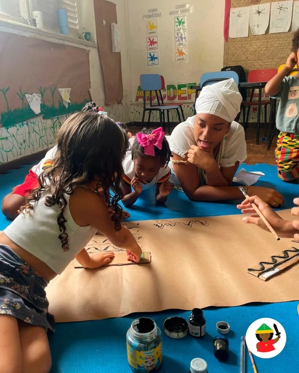 É considerada a primeira escola Afro-Brasileira do país por Reprodução