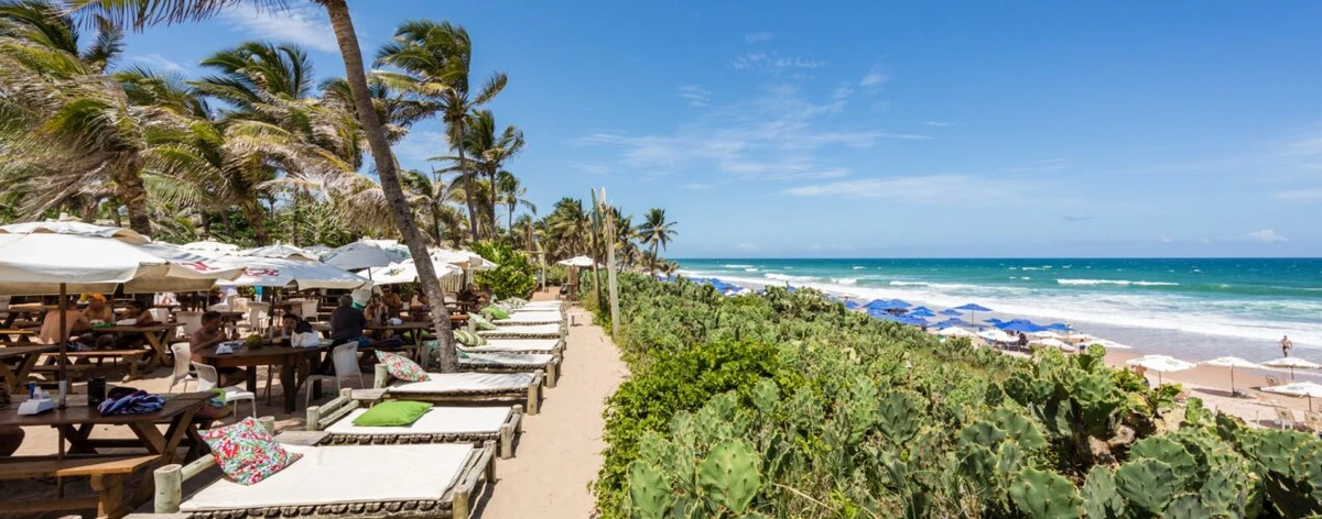 A Barraca do Lôro, em Praia do Flamengo, oferece comodidade para quem quer relaxar, além de ampla opções de de serviços,  como massoterapia e espaço infantil (@barracadoloro) por Fábio Marconi/Divulgação