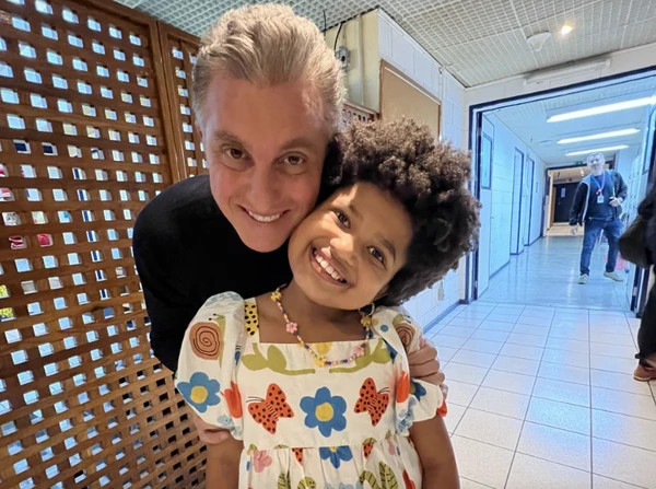 Luciano Huck e Lilica Rocha