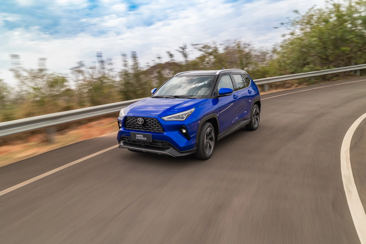 O Yaris Cross chegará nas próximas semanas ao país por Divulgação