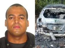 Imagem - Cabo da PM desaparece, e carro é encontrado carbonizado