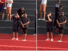 Imagem - Renato Kayzer assiste estreia do Vitória no meio da torcida do Barradão