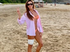 Imagem - Três meses após ser atacada, advogada volta a mergulhar com tubarões em Noronha