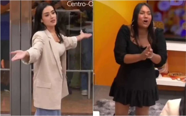 Chaiany e Jordana tiveram discussão na Casa de Vidro do Centro-Oeste por Reprodução