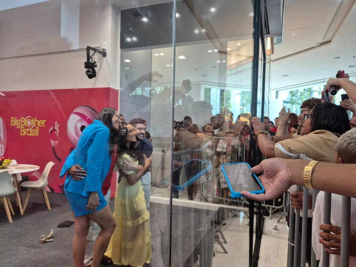 Estreia da Casa de Vidro Nordeste do BBB 26 no Shopping Bela vista, em Salvador por Ana Beatriz Sousa/CORREIO