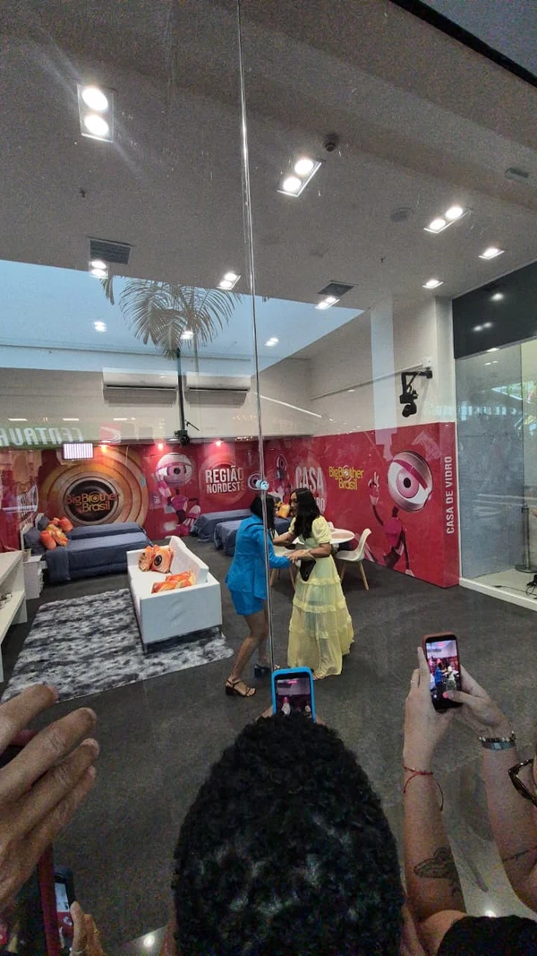 Estreia da Casa de Vidro Nordeste do BBB 26 no Shopping Bela vista, em Salvador por Ana Beatriz Sousa/CORREIO