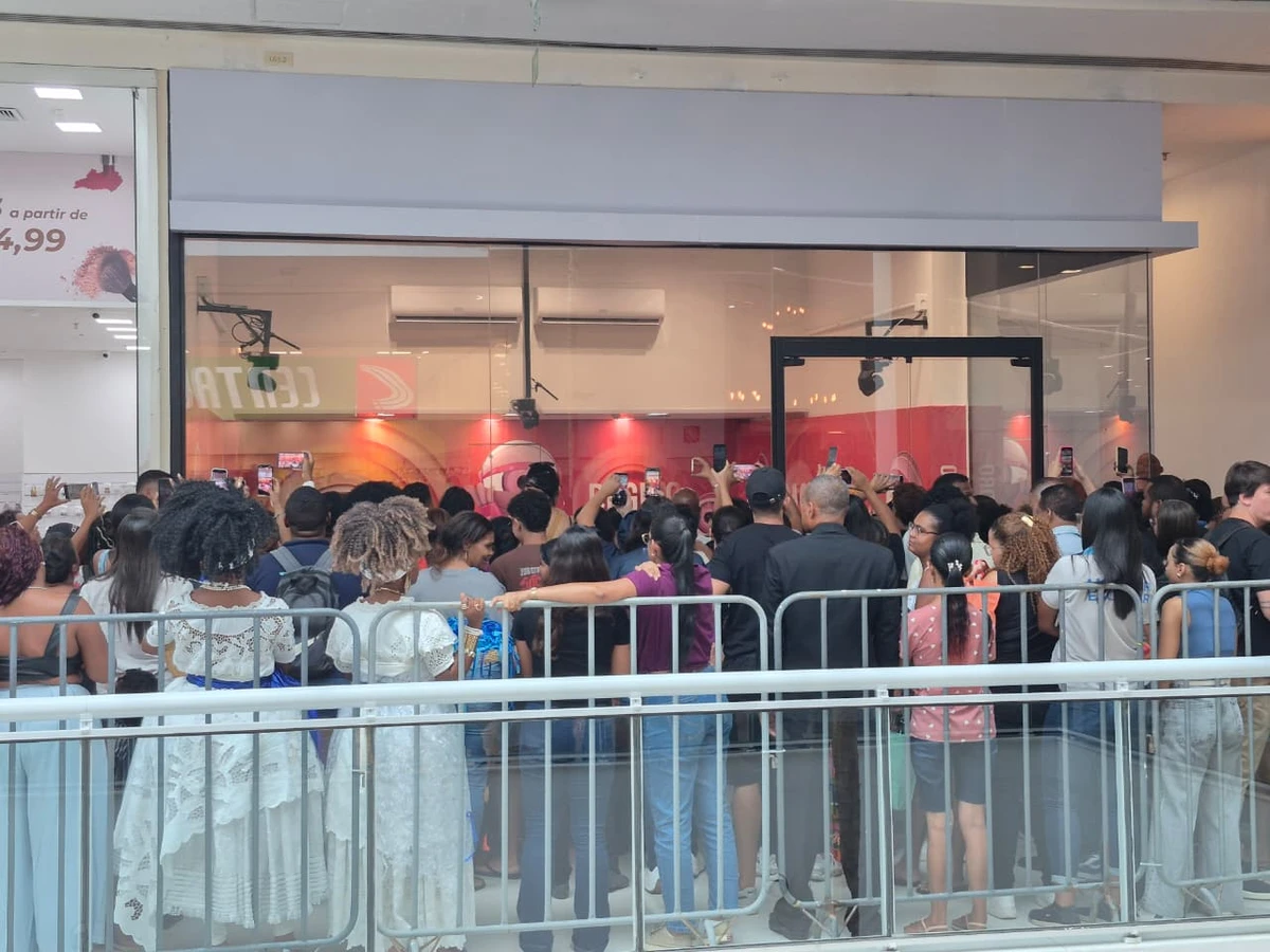 Estreia da Casa de Vidro Nordeste do BBB 26 no Shopping Bela vista, em Salvador por Ana Beatriz Sousa/CORREIO