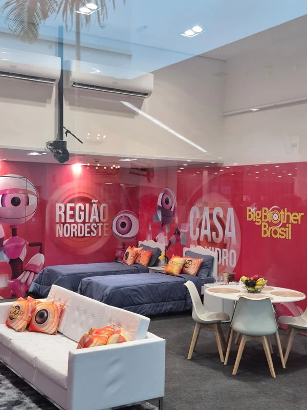 Estreia da Casa de Vidro Nordeste do BBB 26 no Shopping Bela vista, em Salvador por Ana Beatriz Sousa/CORREIO