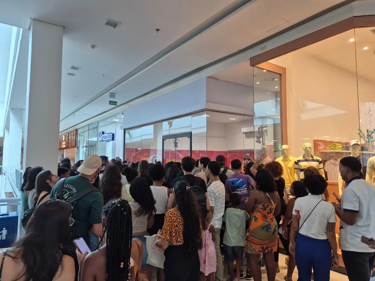 Estreia da Casa de Vidro Nordeste do BBB 26 no Shopping Bela vista, em Salvador por Ana Beatriz Sousa/CORREIO