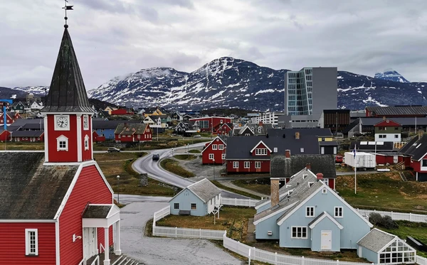 Nuuk, capital da Groenlândia