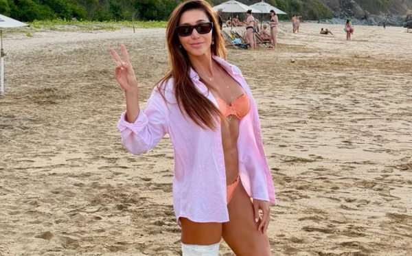 Tayane Dalazen foi mordida por um tubarão em Fernando de Noronha