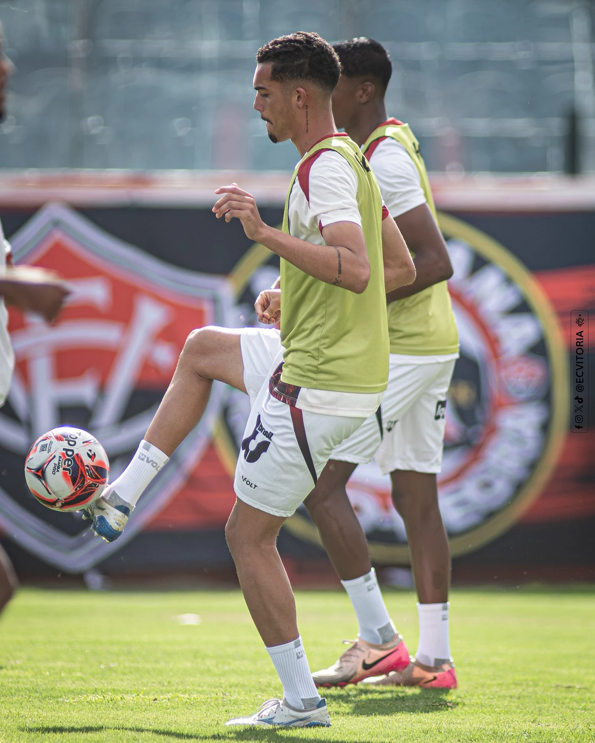 Vitória enfrentou Atlético de Alagoinhas em casa por Victor Ferreira/EC Vitória