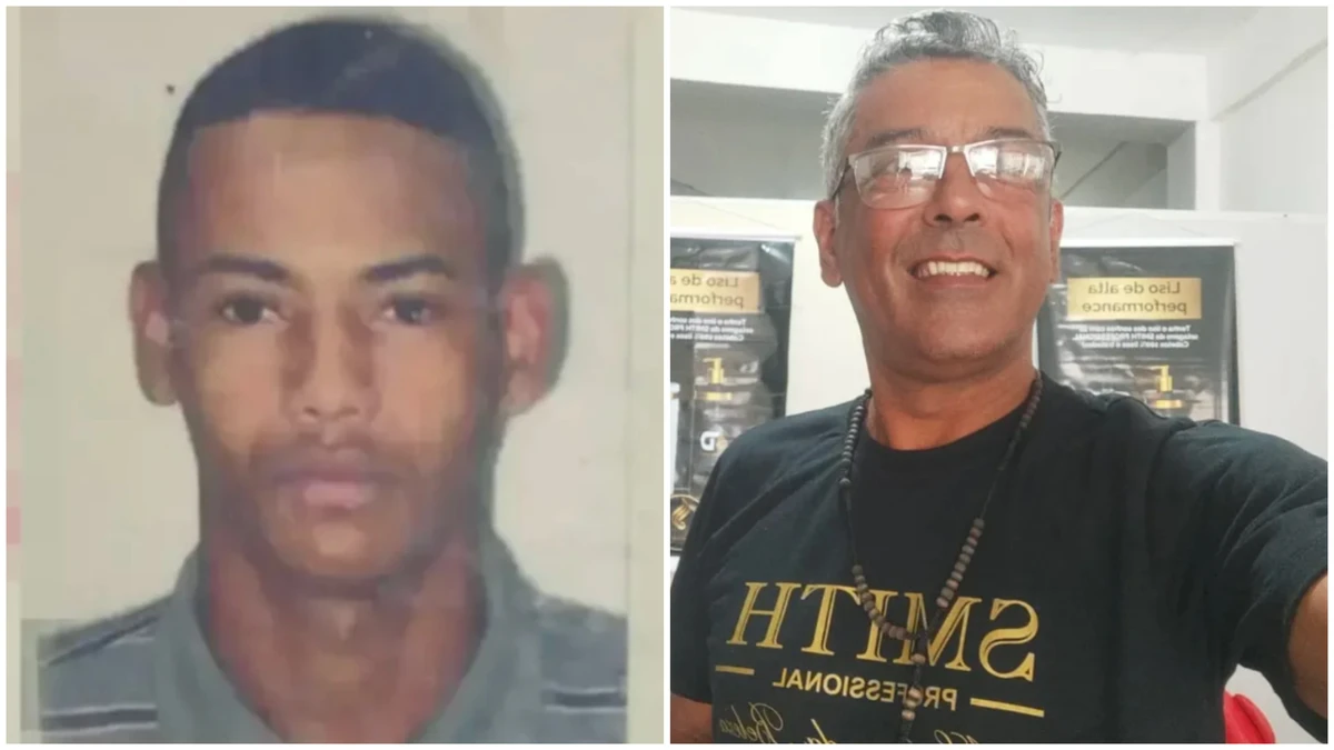 Alexsandro Costa de Almeida Santos, de 26 anos, e de José Ronaldo Estrela da Silva,