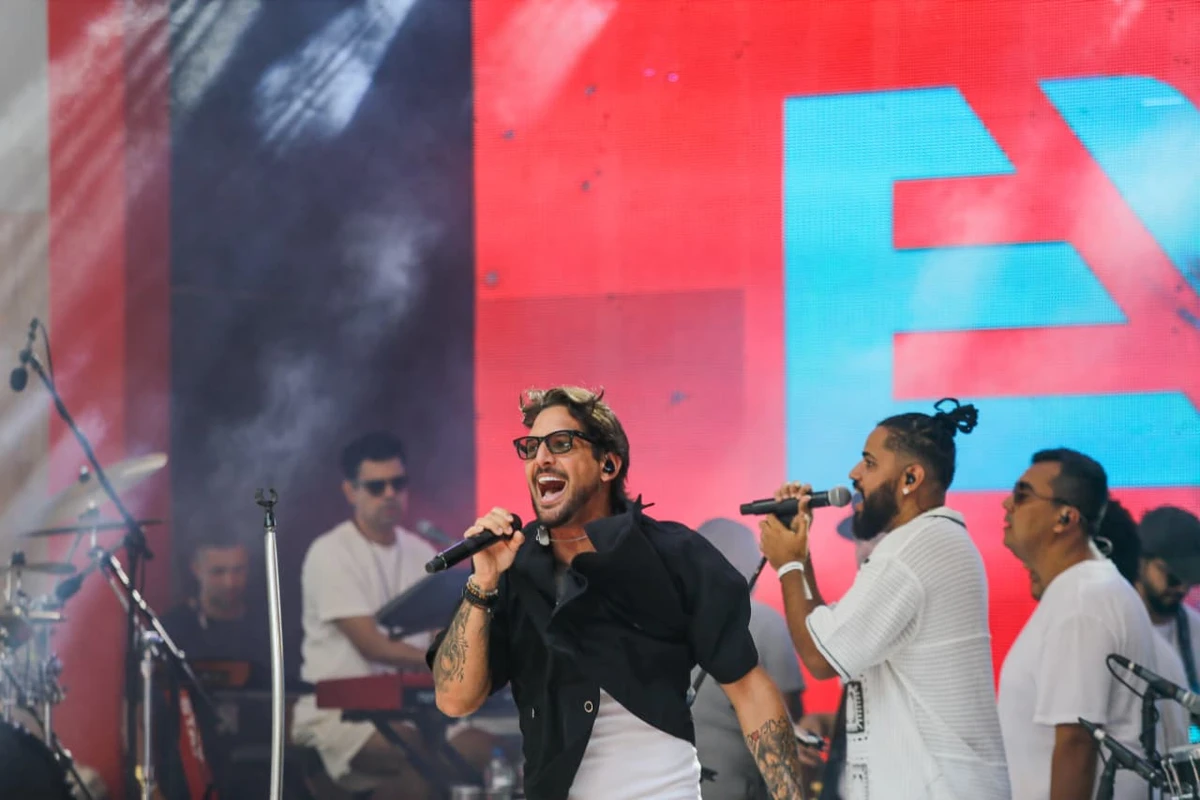 Banda Eva faz esquenta de Carnaval no Festival do Parque por Arisson Marinho/CORREIO