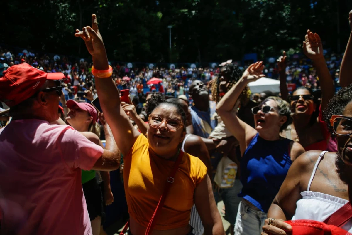 Banda Eva faz esquenta de Carnaval no Festival do Parque por Arisson Marinho/CORREIO