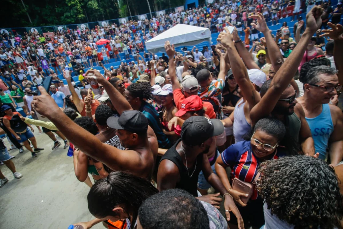 Banda Eva faz esquenta de Carnaval no Festival do Parque por Arisson Marinho/CORREIO