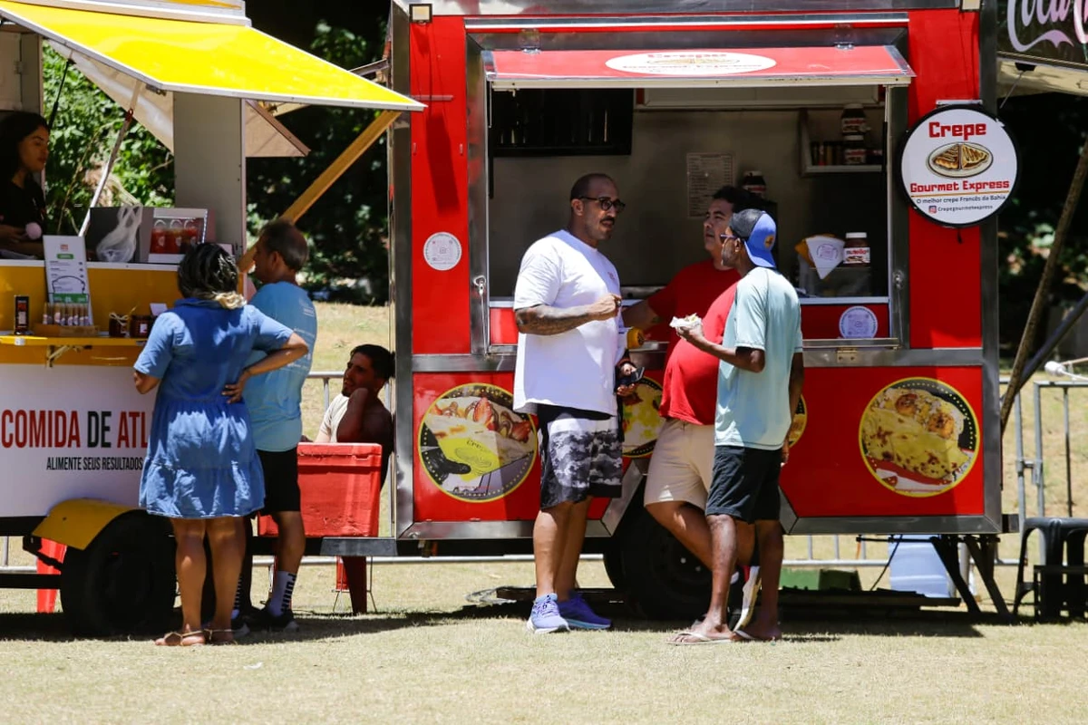 Festival do Parque também contou com feira, stands de comida e praça de alimentação por Arisson Marinho/CORREIO