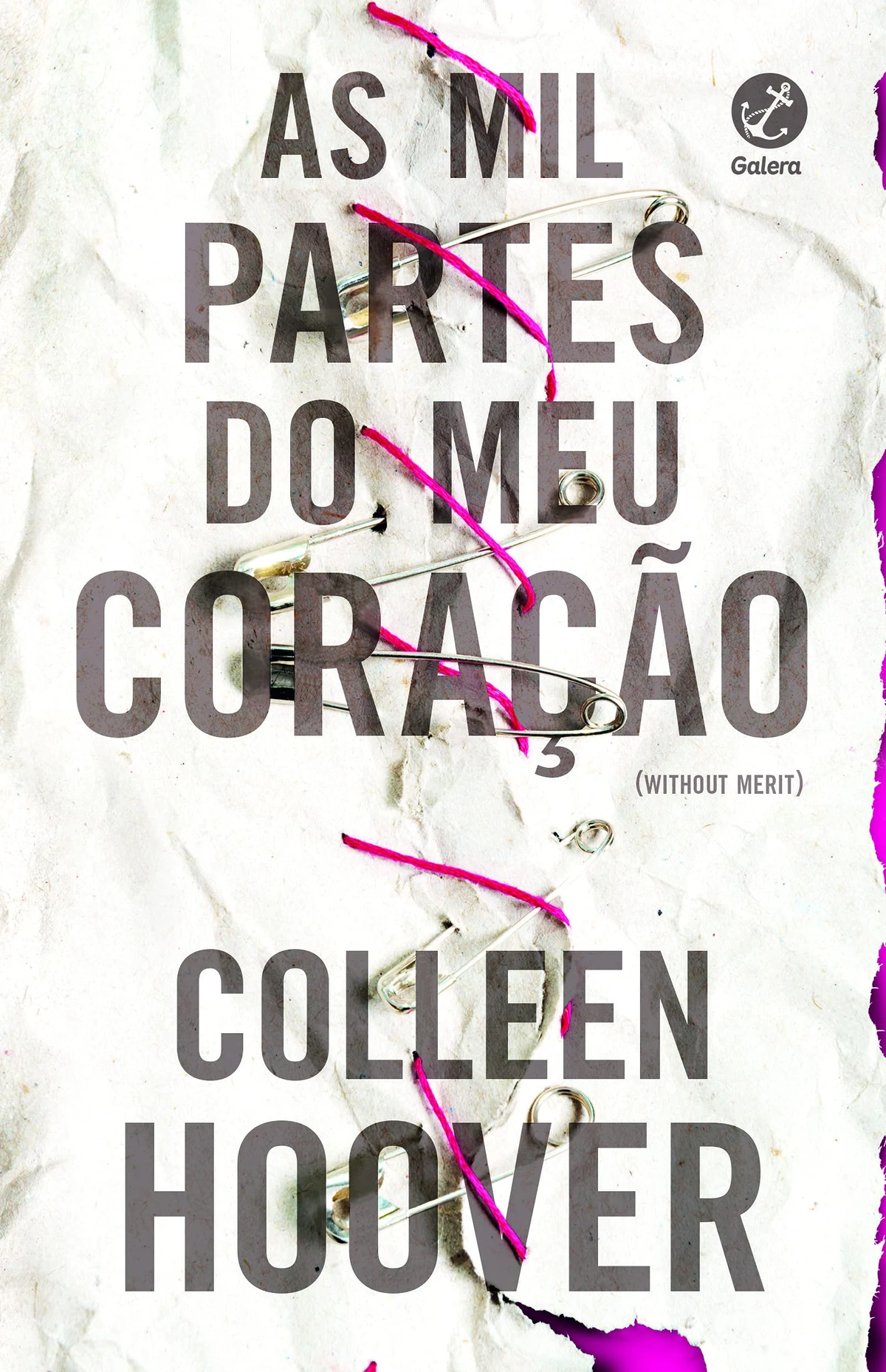 As mil partes do meu coração, de Colleen Hoover (Galera). Merit Voss está cansada de guardar os segredos de sua família e decide que chegou a hora de desaparecer. Mas antes de sumir do mapa, ela vai revelar um por um, tudo que a família vem guardando por anos. por Reprodução