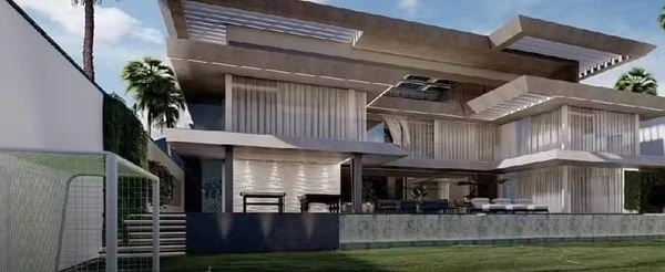 Detalhes da casa de Hulk por Reprodução