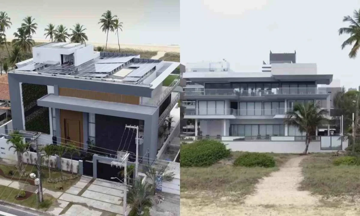 Detalhes da casa de Hulk por Reprodução