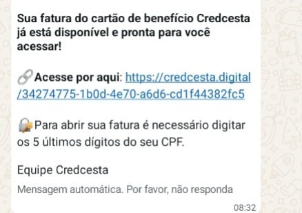 Professora tem recebido faturas de cartão de crédito que nunca chegou a ter por Reprodução