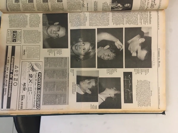 No início da carreira, Wagner já era notícias nas páginas do CORREIO por Reprodução