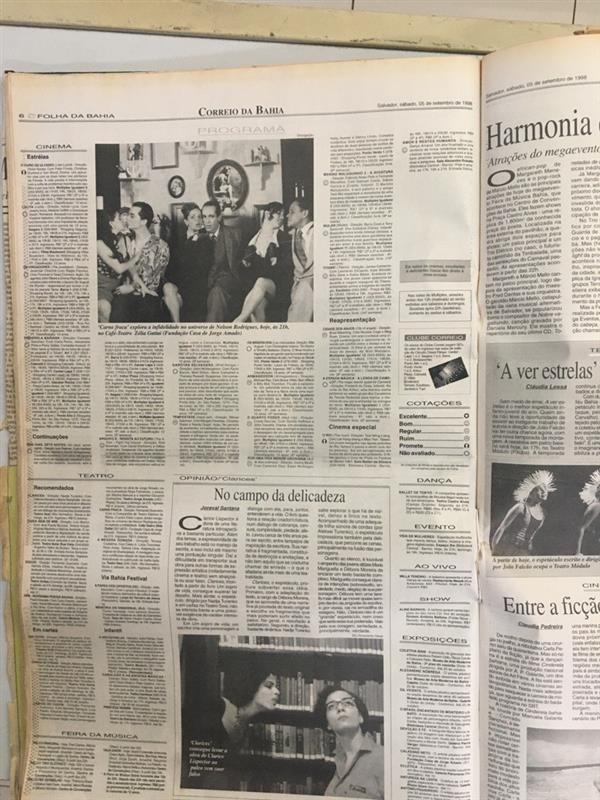 No início da carreira, Wagner já era notícias nas páginas do CORREIO por Reprodução