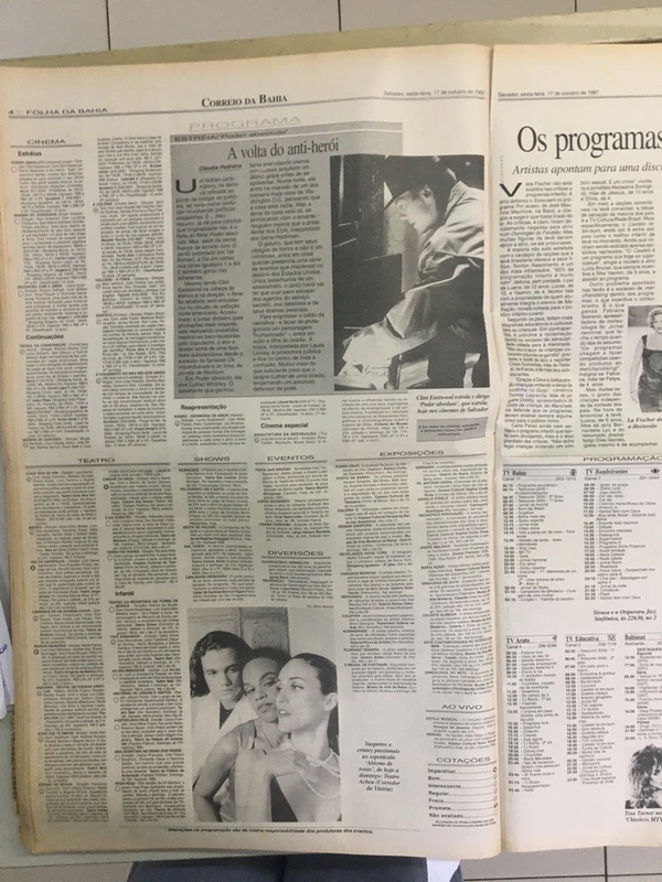 No início da carreira, Wagner já era notícias nas páginas do CORREIO por Reprodução