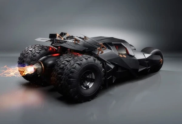 Batmóvel de Neymar por Reprodução