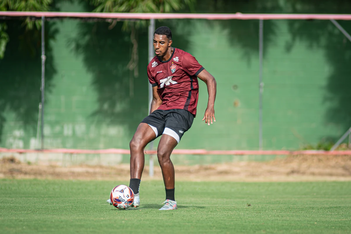 Elenco do Vitória realizando pré-temporada na Toca  por Victor Ferreira/EC Vitória