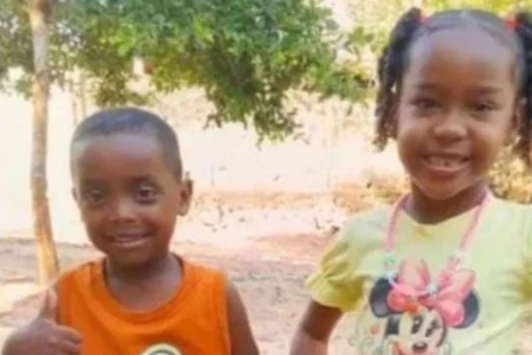 Isabelle, de 6 anos, e Michael, de 4, estão desaparecidos