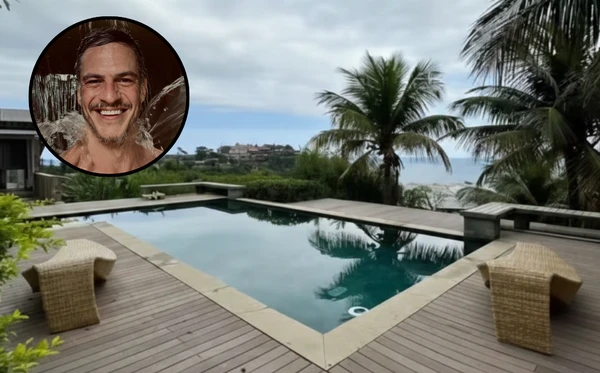 Mateus Solano colocou à venda mansão no Joá com vista para o mar
