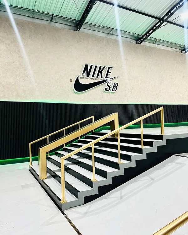 Pista de skate de Rayssa Leal por Reprodução