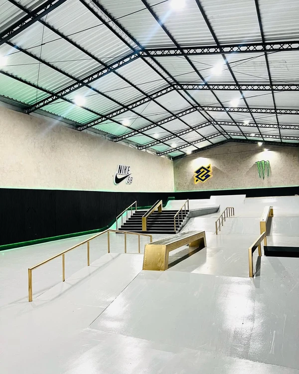 Pista de skate de Rayssa Leal por Reprodução