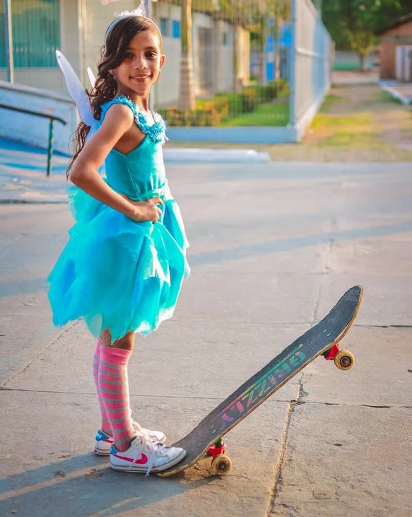 Rayssa Leal surgiu como Fadinha do Skate por Reprodução