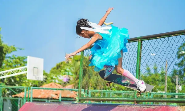 Rayssa Leal surgiu como Fadinha do Skate por Reprodução