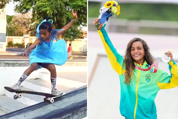 Rayssa Leal surgiu como Fadinha do Skate por Reprodução