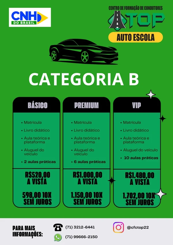 Veja valores que já podem ser encontrados em autoescolas de Salvador por Reprodução