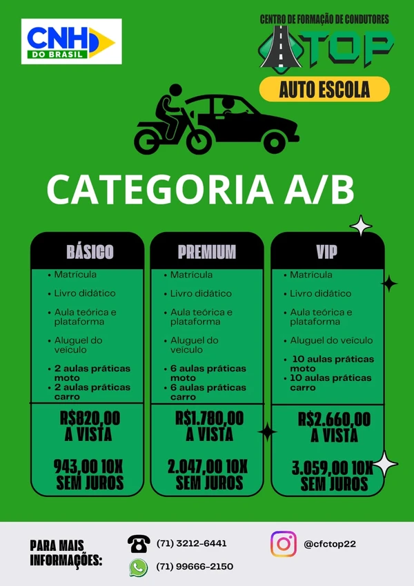 Veja valores que já podem ser encontrados em autoescolas de Salvador por Reprodução
