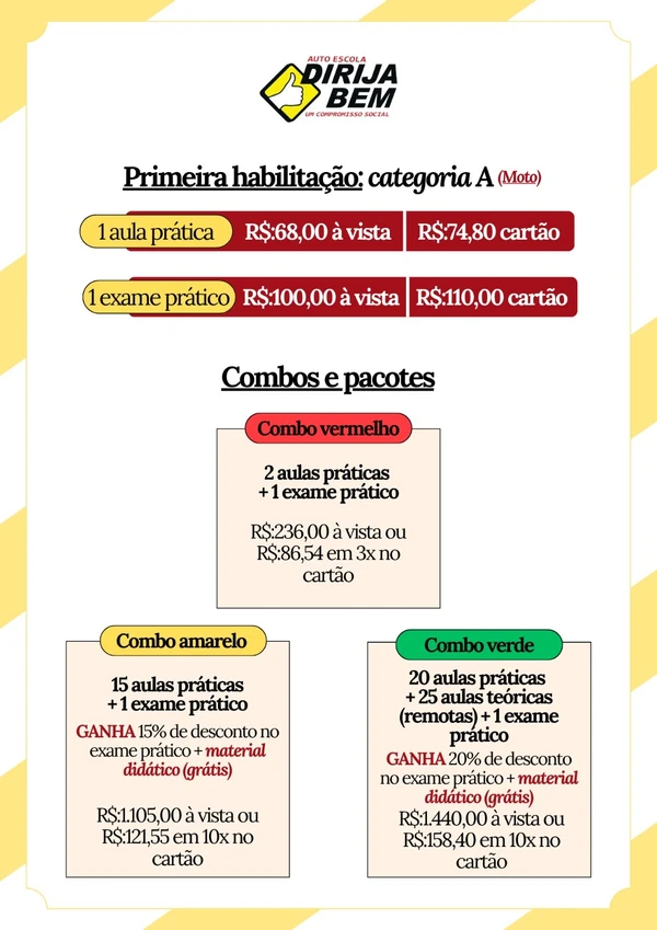Veja valores que já podem ser encontrados em autoescolas de Salvador por Reprodução