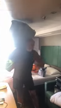 Alagamento em navio de cruzeiro que tinha como destino Salvador por Reprodução