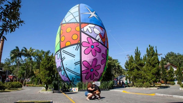 Durante a Osterfest, o município vira a terra da Páscoa, deixando viva a tradicional festa alemã por Divulgação/Prefeitura de Pomerode