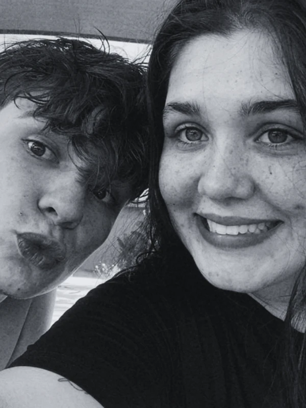 Lavínia Eduarda Cichaseski e  João Victor da Silva por Reprodução